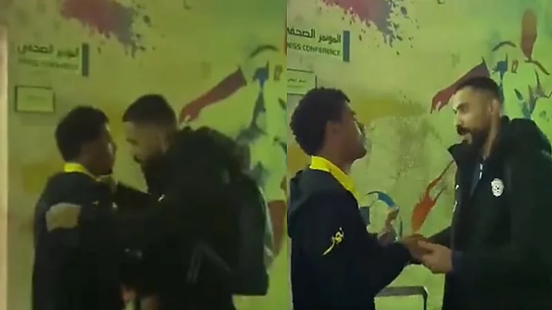 فيديو .. الشويش يعتذر لرومارينهو بعد تدخله العنيف