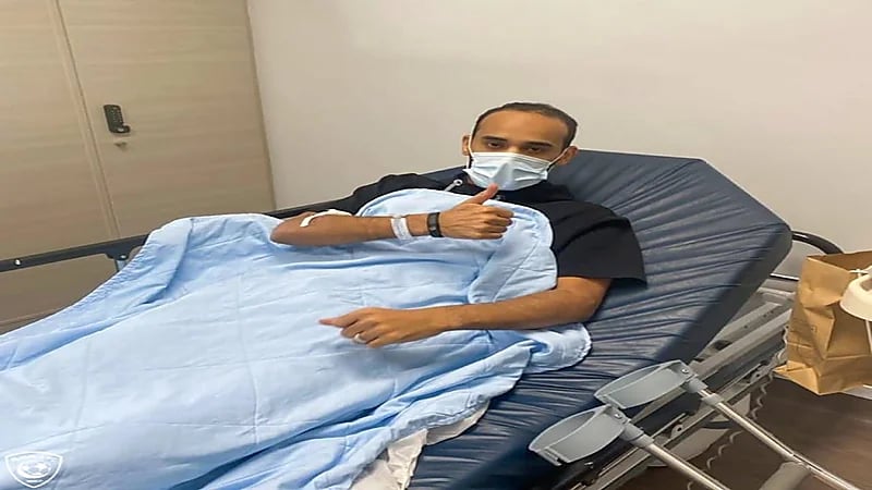 تطور جديد بشأن الحالة الصحية للاعب الهلال "عطيف"