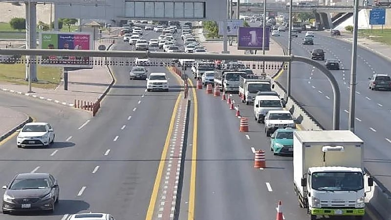 مرور المنطقة الشرقية: تجنبوا 3 طرق بسبب الأمطار