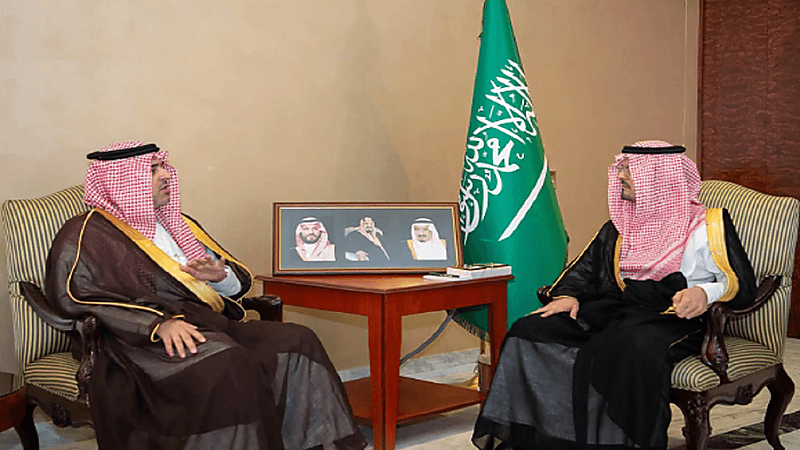 نائب أمير مكة المكرمة يستقبل أمين العاصمة المقدسة