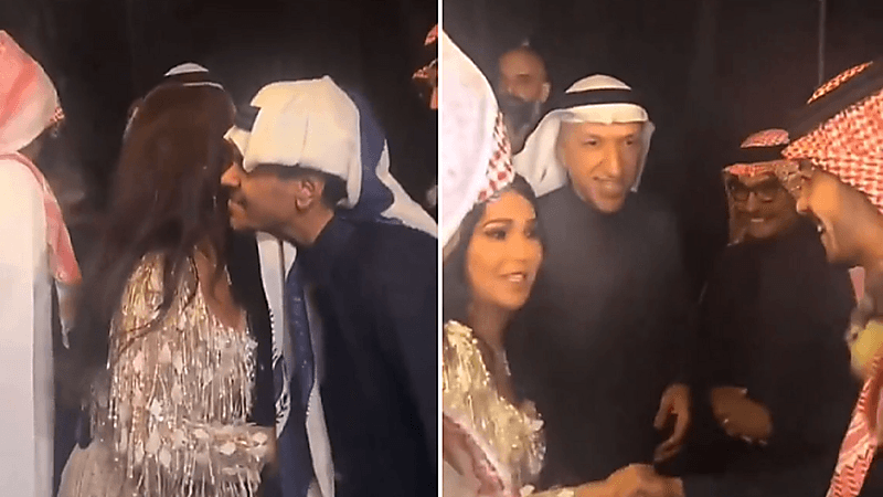 نوال الكويتية بعد معانقتها ابن رابح صقر: أنا أمك .. فيديو