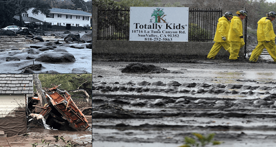 شاهد.. مقتل شخصين فى سيول وانهيارات طينية بكاليفورنيا الأمريكية