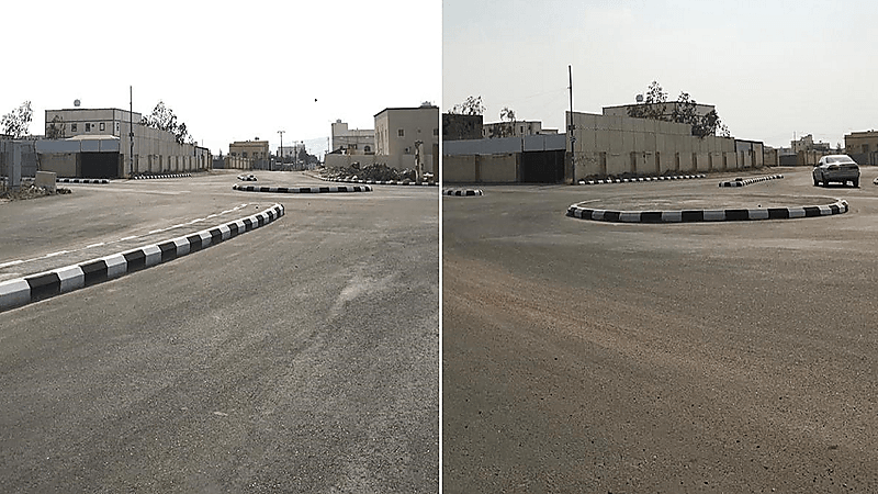 "دوار الظلام" بالسيل الكبير مصيدة لعابري الطريق ومطالب لأمانة الطائف بحل سريع