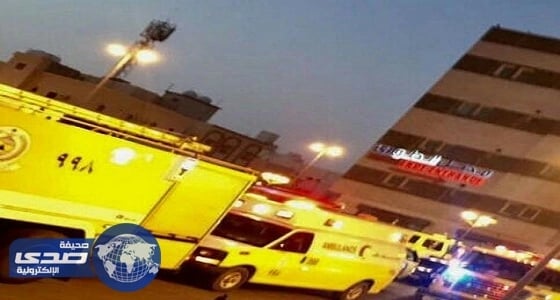 بالصور ..السيطرة على حريق محدود بمستشفى العميس الأهلي في جازان