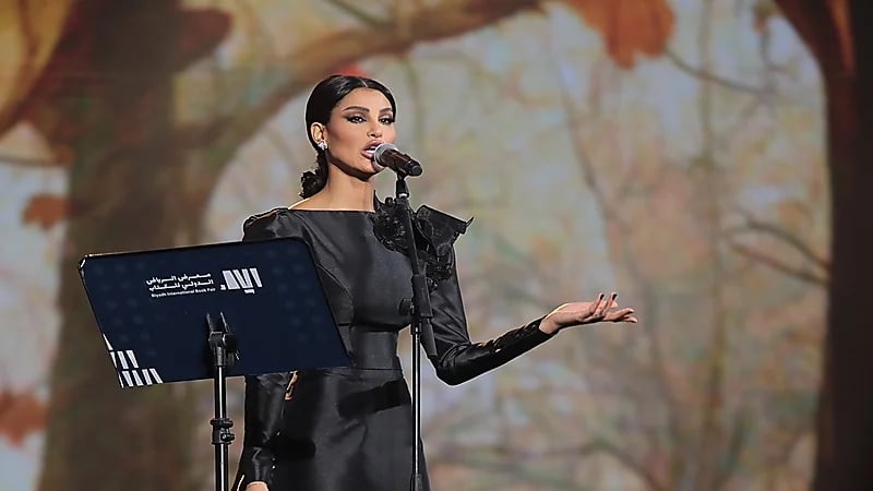 أميمة طالب تشعل أمسية الأمير عبد الرحمن بن مساعد