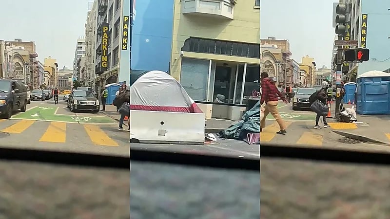 فيديو..خيام المشردين تزحم شوارع أمريكا