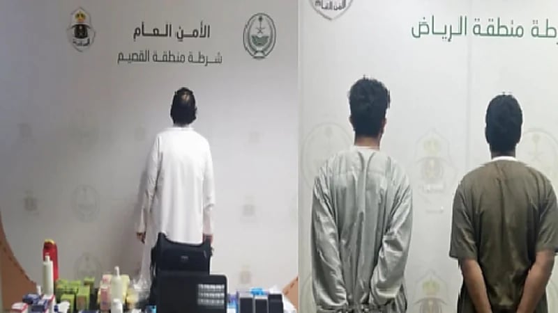بالفيديو .. سقوط مجرمين في قبضة رجال الأمن