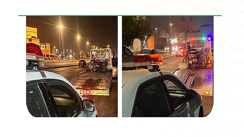 المرور يضبط 388 دراجة آلية مخالفة