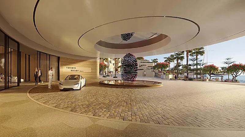 البحر الأحمر الدولية تعلن عن مشروع فندق إكونيكس أمالا..صور