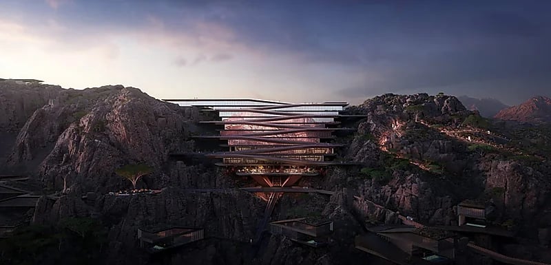 استمرار العمل الميداني لإنجاز الوجهة الشتوية تروجينا..فيديو