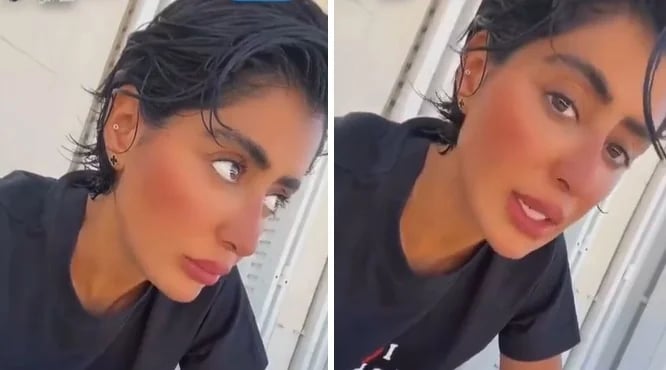 فرح الصراف تتعرض للنصب من شركة أحذية .. فيديو