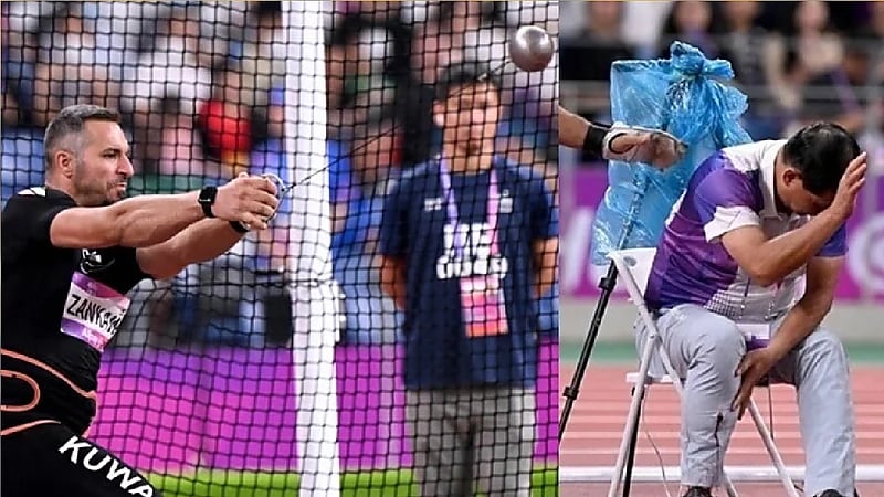 لاعب بعد كسره قدم حكم: اختل توازني فهرعت سريعا لإسعافه.. صور