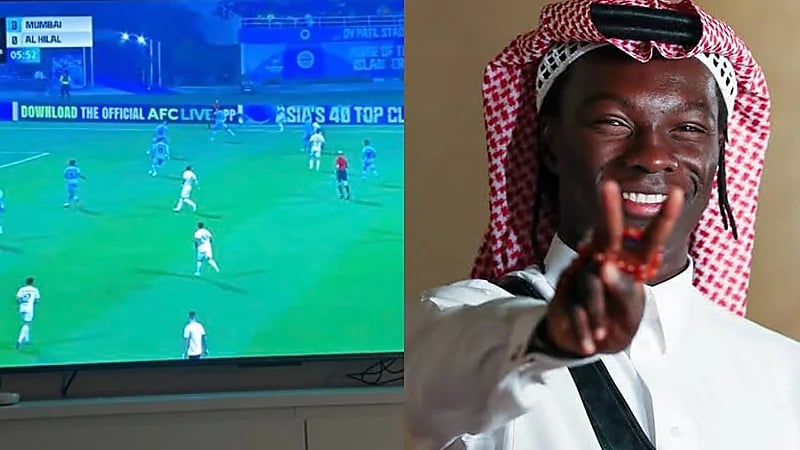 غوميز يتابع مباراة الهلال من اليابان .. صورة