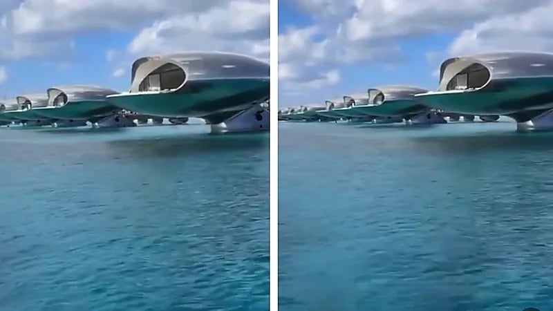 البحر الأحمر تكشف عن الفلل العائمة في جزيرة شيبارة .. فيديو