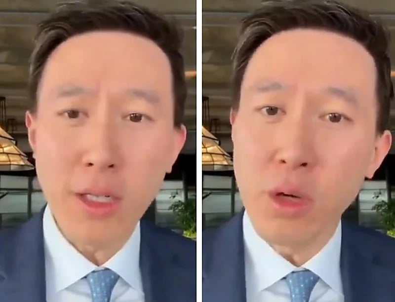 الرئيس التنفيذي لـ "تيك توك" يهدد أمريكا بسبب قرار الحظر .. فيديو