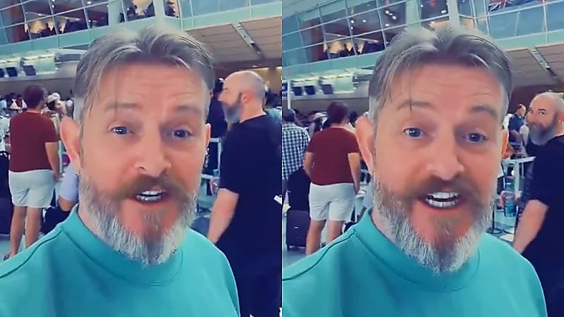 أمريكي يتذمر من بطء الإجراءات في المطارات الأمريكية ويشيد بالمملكة  ..  فيديو