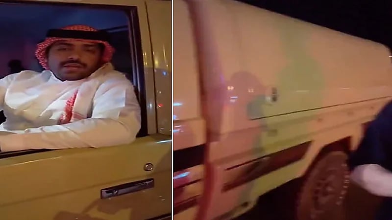 شاص لمواطن يلفت الأنظار خلال رحلة بتركيا .. فيديو