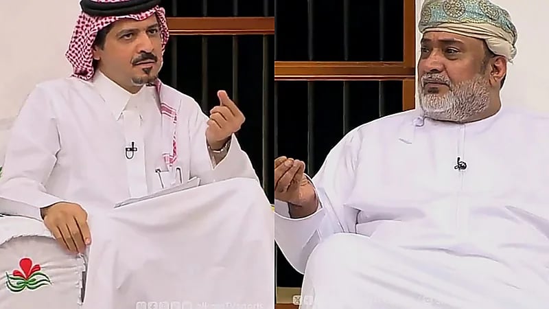 هوشة بين محمد السويلم وأحمد الرواس بسبب كلمة عواطف .. فيديو