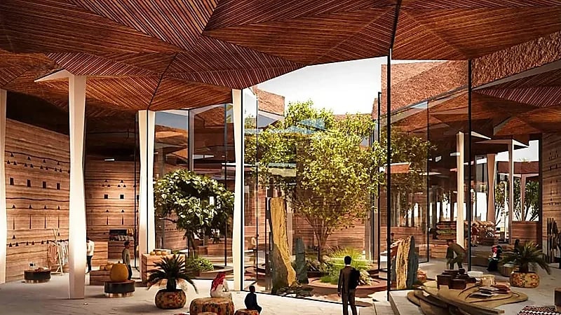 تصميم مقترح لتطوير وادي نمار كوجهة سياحية في الرياض .. صور