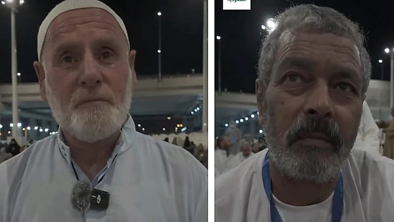 "شعور لا يوصف".. زوار مكة يروون لحظة رؤية الكعبة لأول مرة .. فيديو