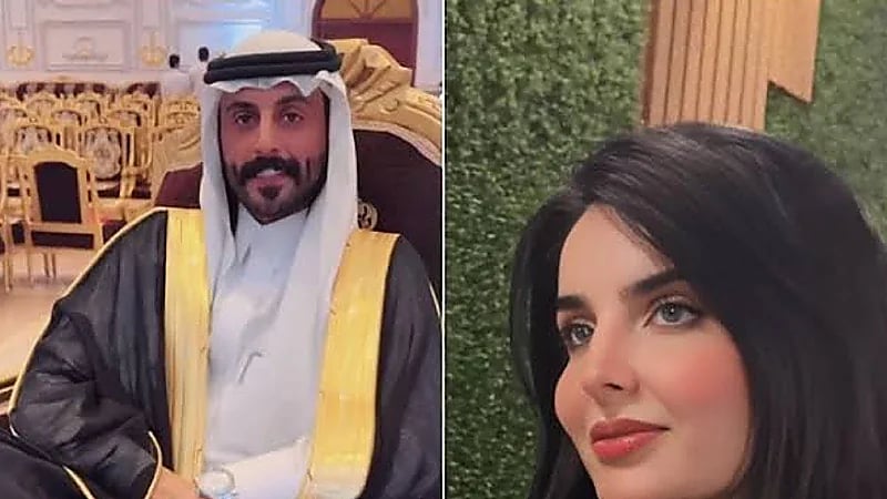 الزهراني يعبر عن حبه لزوجته صالحة بقصيدة شعر ..فيديو