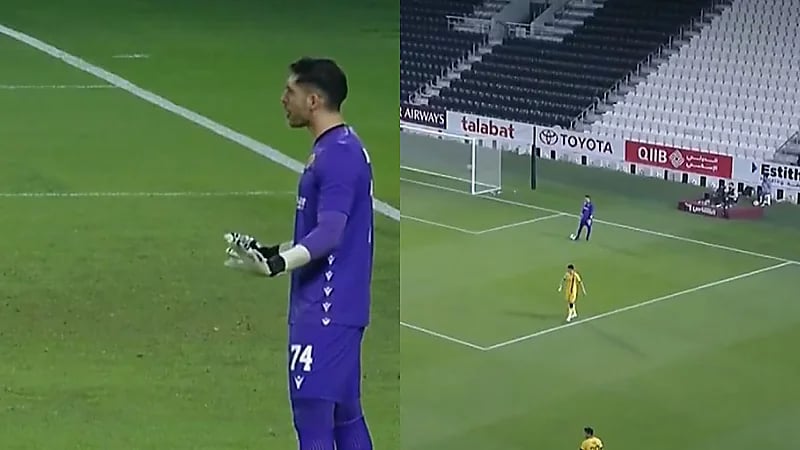 تصرف مثير في كأس أمير قطر .. فيديو