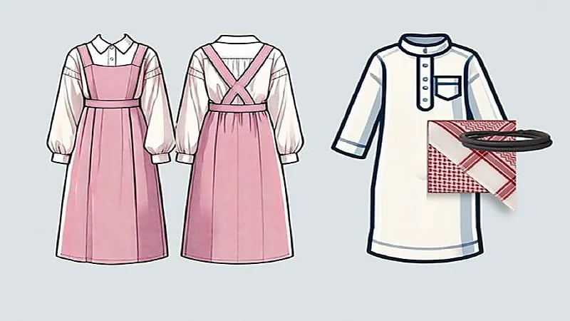 التعليم تعتمد الزي المدرسي لطلاب المراحل الدارسية .. صور