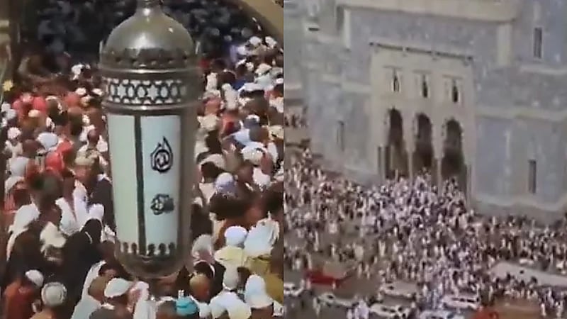 مقطع نادر لطواف الوداع قبل 51 عامًا .. فيديو