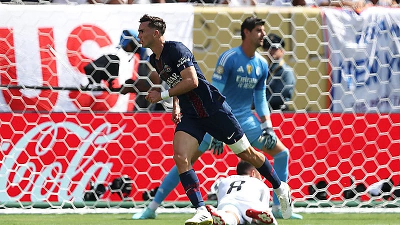 باريس سان جيرمان يكتسح ريال مدريد ويبلغ نهائي المونديال