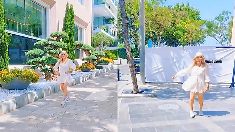 نادية الجندي بإطلالة شبابية لافتة في عمر الـ80 .. فيديو