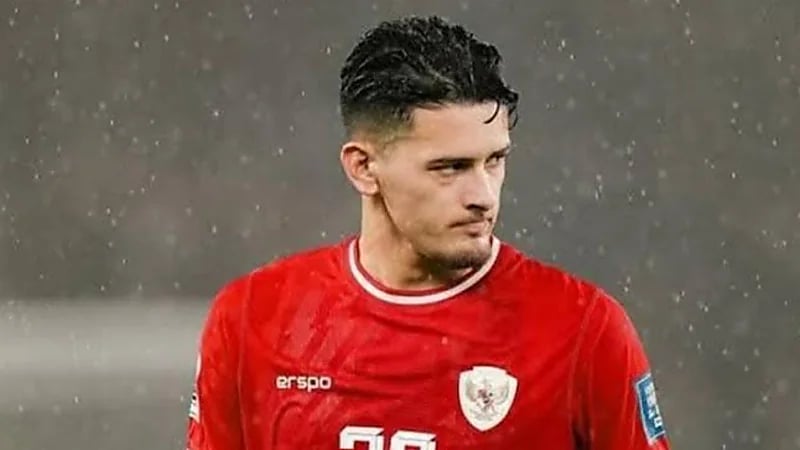 لاعب إندونيسيا يعلق قبل لقاء الأخضر..صورة