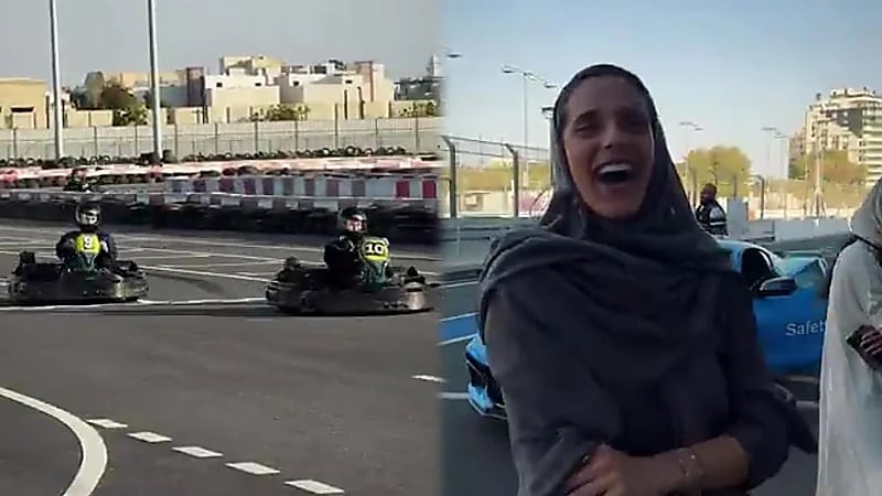 الأميرة هيفاء تشارك بحماس في الأنشطة الرياضية بحلبة كورنيش جدة..فيديو