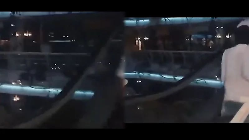 مقطع نادر يُظهر أكبر مركز تسوق في جدة ..فيديو