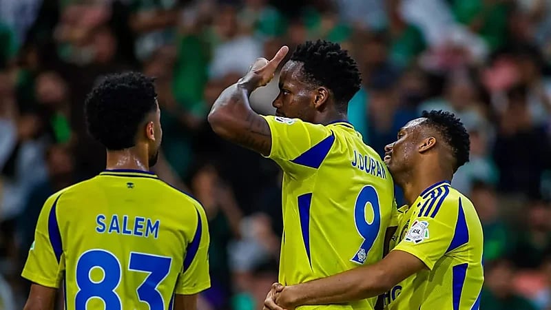 احتفال مميز لدوران بعد تألقه مع النصر أمام الأهلي.. فيديو