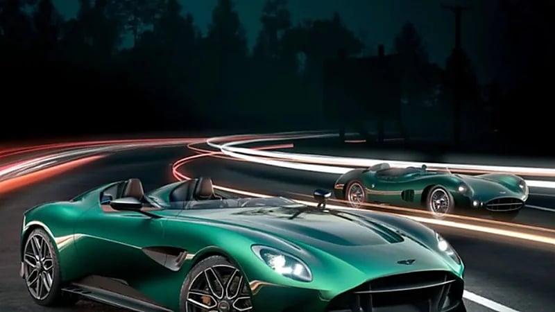 بالصور.. أستون مارتن تُزيح الستار عن سيارة DBR22 التاريخية