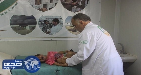 بالصور.. العيادات السعودية بمخيم " الزعتري " تستقبل 3165 لاجئًا سوريًا