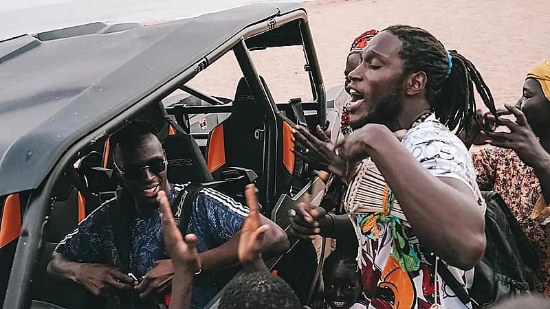 ادوارد ميندي في آخر ظهور بالسنغال.. صور