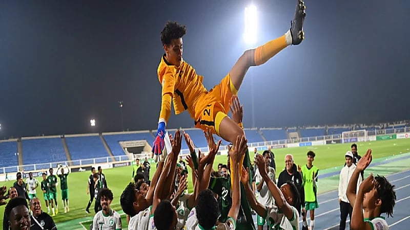 تصدى لـ 3 ركلات جزاء.. المرمش رجل مباراة الأخضر في كأس العرب للشباب