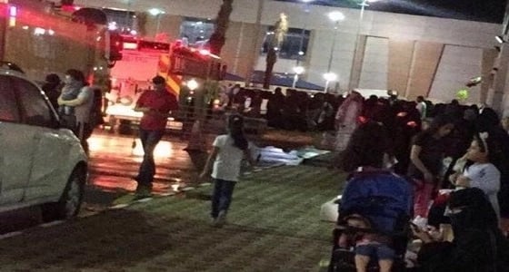 سقوط سقف محل تجاري في سكاكا وإخلاء تام للمجمع