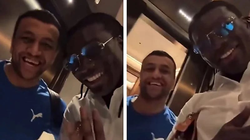 غوميز يزور معسكر الهلال قبل مواجهة الأهلي .. فيديو