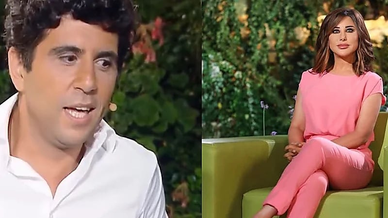 نجوى كرم تحرج جعفر عبدالكريم على الهواء: أنت عار .. فيديو