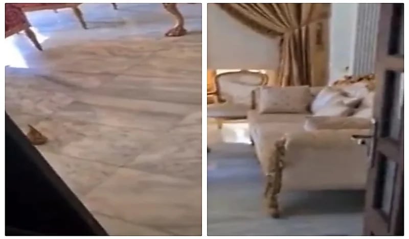 شاهد.. قناصون من حزب الله يلاحقون المواطنين الأبرياء في بيوتهم 