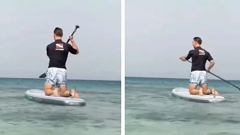 مدرب الأهلي يستمتع بوقته في جزر البحر الأحمر .. فيديو