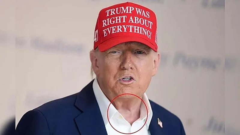 مكياج يضع ترامب في موقف محرج ويثير جدلاً واسعاً