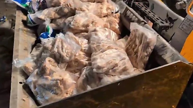 أمانة جدة تتلف 13 طن دواجن و 26 ألف مادة غذائية فاسدة .. فيديو