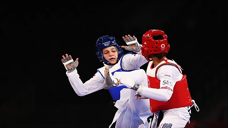 بالفيديو.. المصرية هداية ملاك تحصد الميدالية البرونزية في التايكندو بطوكيو