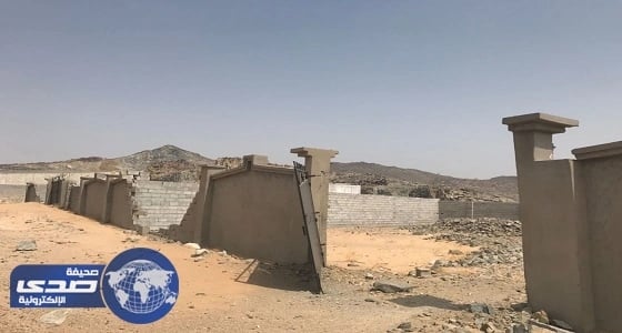 إزالة مخطط مخالف بمنطقة الحسينية في مكة