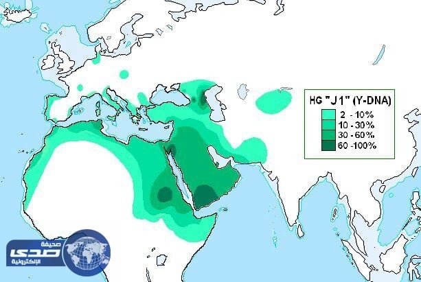 دراسة : انتشار جينات العرب في دول العالم