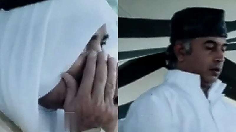 الملك خالد يؤدي صلاة الظهر في باكستان برفقة الأمير سلطان والرئيس الباكستاني .. فيديو