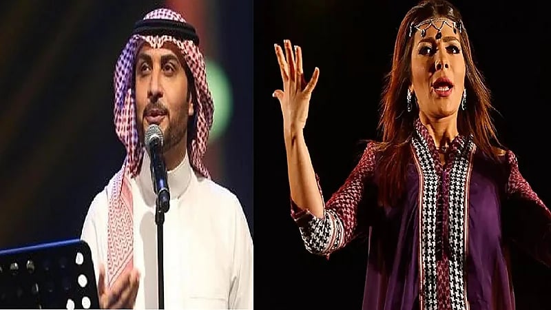 بالفيديو.. ماجد المهندس يقبل يد أصالة أثناء غنائه